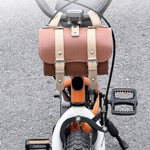 Retro style bike bag - style,