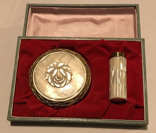 Mother pearl compact - of, &
