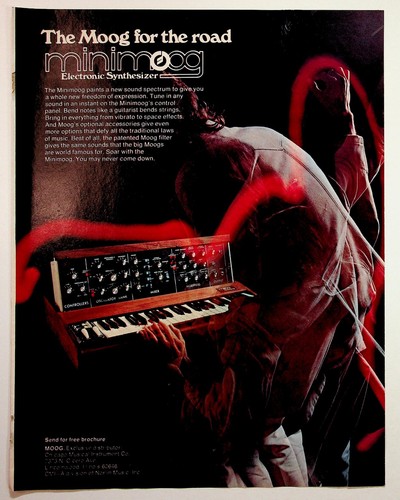 Vintage 1970s moog - vintage,