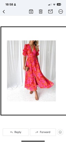 Floral maxi dress size - dress,