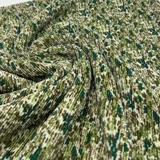 Small Camo Mix Print Plisse