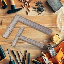 2 Pieces Stainless Steel Ruler