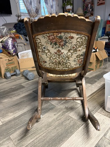 Vintage antique folding wooden - vintage/antique,