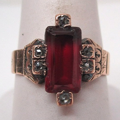 Late victorian 12k rose - late,
