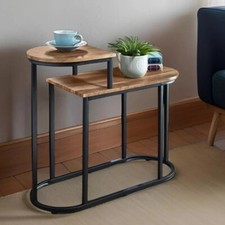 2 Tier Side Table Modern Sofa