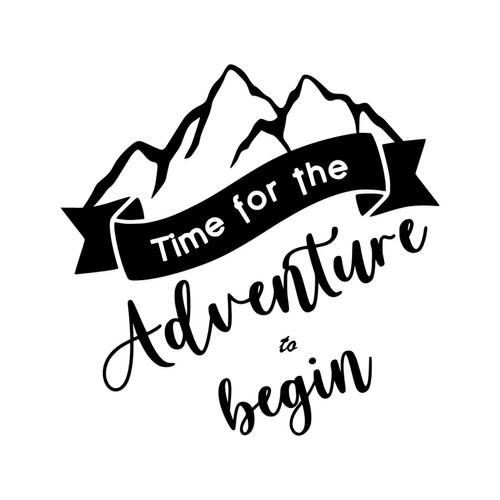 Time for the adventure - for,