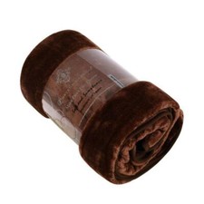 Plain Faux Fur Throws Extra