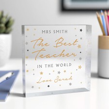 Best Teacher Gifts PERSONALISED Thank You Gifts for Teacher Assistant Nursery