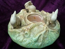 sylvac rabbit planter table centre  1312