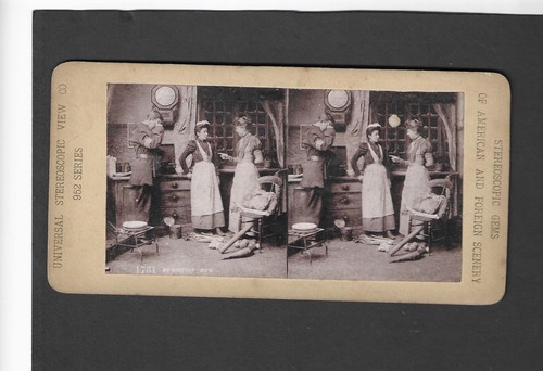Stereoscope gems card titled - gems,