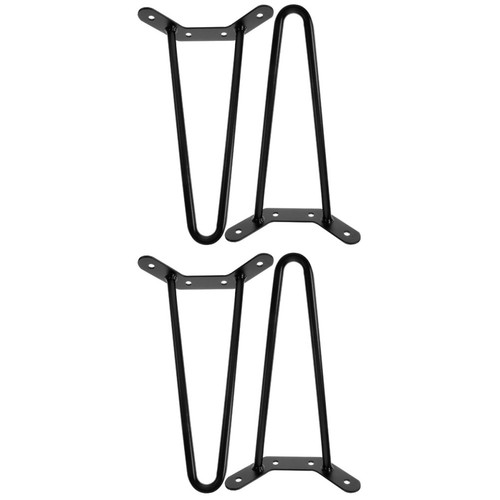 4pcs black hairpin - 4pcs,