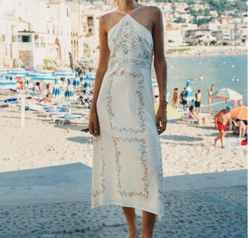 Zara printed linen - zara,