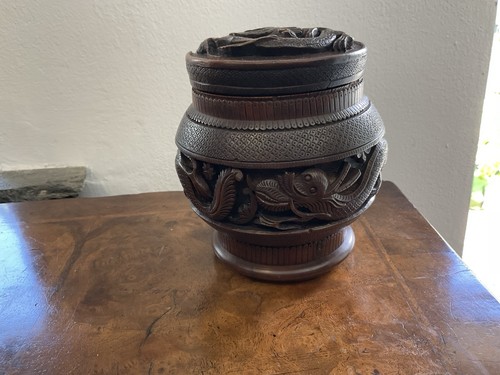 Antique chinese carved wooden - chinese,