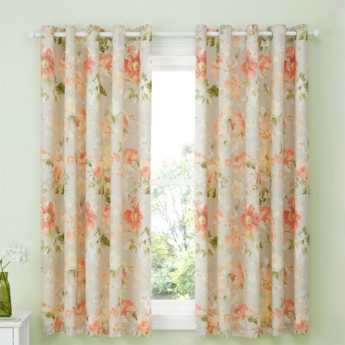 Eyelet curtains polycotton - curtains,