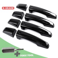 Door handle skins for Range Rover L405 All Black Autobiography NOT COVERS+RH key
