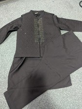 Boys 3 Piece Shalwar Kameez