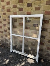 Reclaimed Old Georgian 4 Panel Wooden Window 760 x 990mm