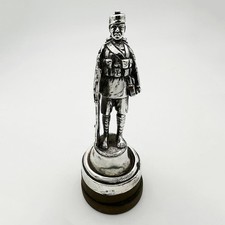 GURKHA FIGURINE STERLING SILVER GEORGE V LONDON 1927 GOLDSMITHS & SILVERSMITHS