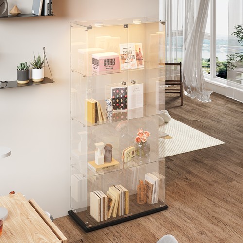Glass display cabinet standing - glass,