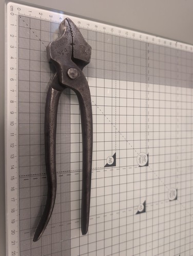Rasche curved lasting pliers - g.rasche,