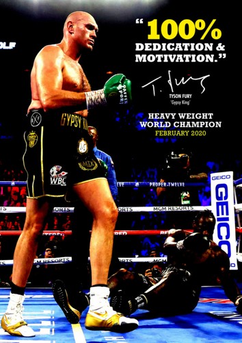 Tyson fury poster - tyson,