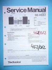 Service manual for Technics