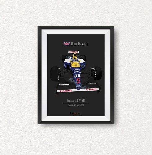 Nigel mansell williams fw14b - nigel,