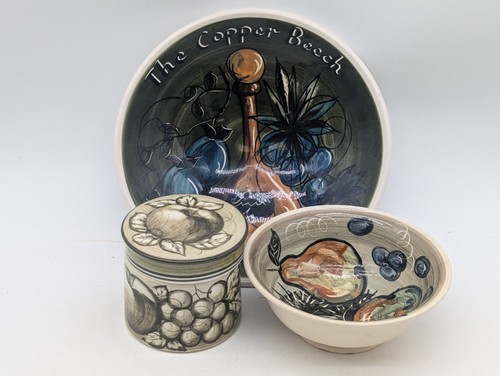 Vintage jersey pottery fruit - vintage,