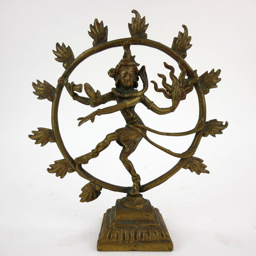 Vintage brass shiva - shiva, nataraja