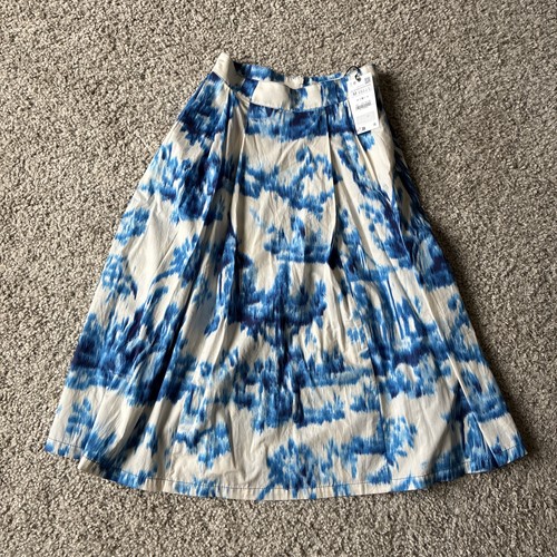 Zara medium blue and - blue, white