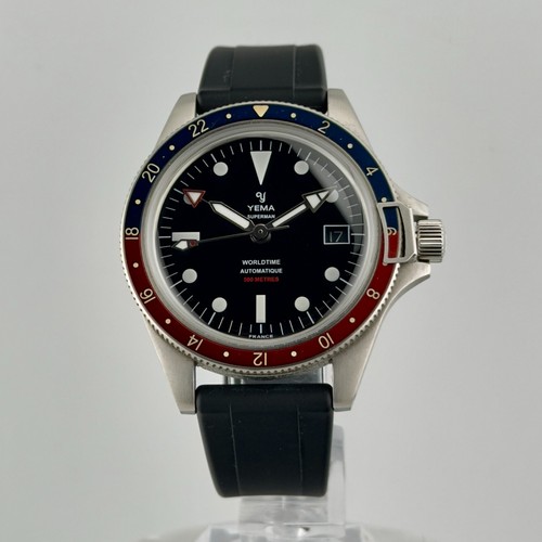 Yema superman worldtime gmt - yema,