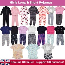 Girls Pyjamas Long Short