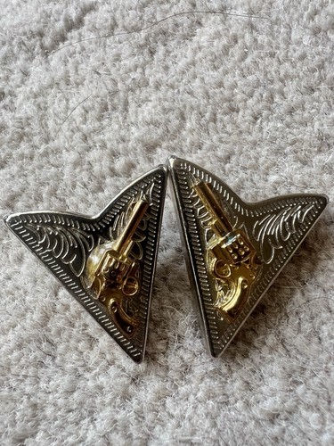 Western collar tips pistol gun - collar,