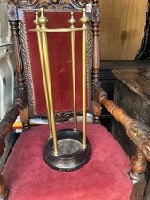 Early Brass Umbrella Stand