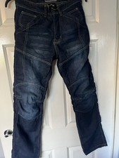 Blue Motorcycle Jeans Pant