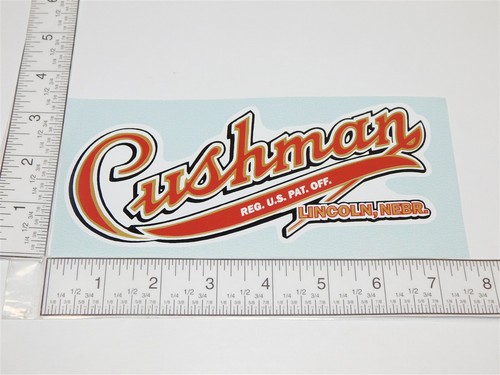 Cushman motor scooters - 7",