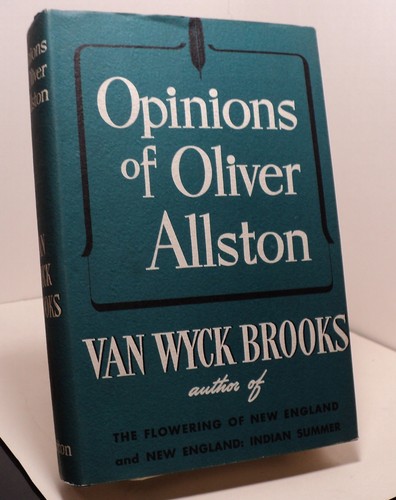 Opinions oliver allston by - allston,