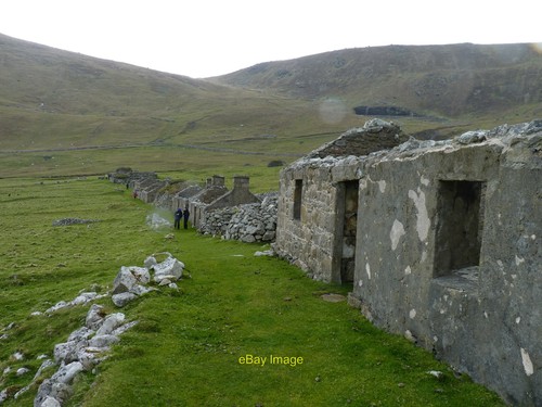 Photo 12x8 abandoned houses - photo,