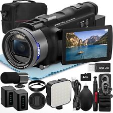 4K Video Camera Camcorder 48MP