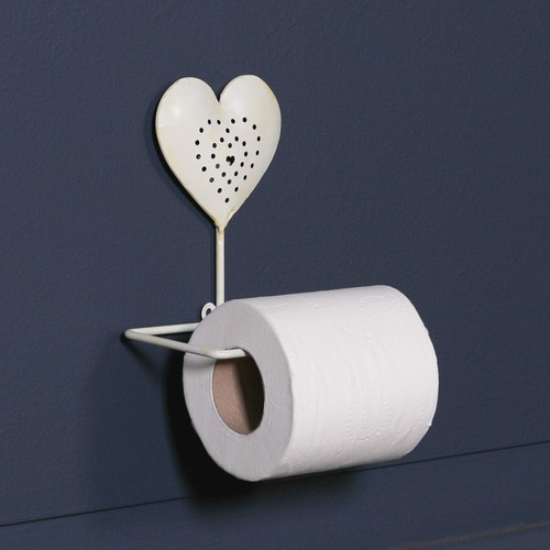 Cream white heart - white,