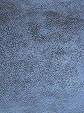 blue imitation leather fabric, felt-like brown lining, upholstery, craft, sewing