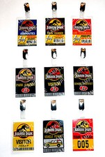Jurassic Park Visitor Pass ID