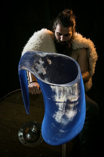 Viking horn mug - ox,