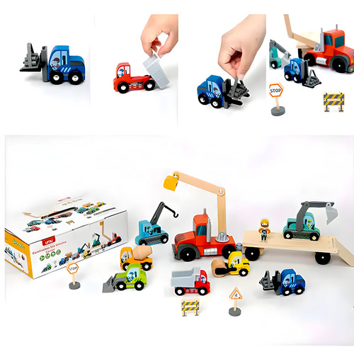 Rls 14pc wooden construction - rls,