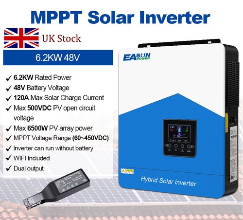2kw solar off grid inverter - 6.2kw,