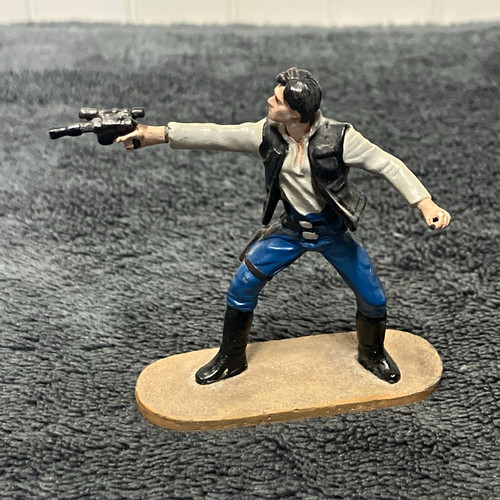 Star wars han solo - star, pewter
