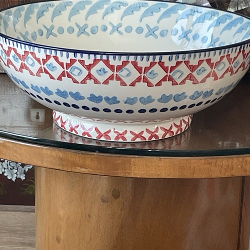 Tesco freya large fruit bowl - large,