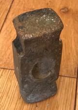 Vintage brass hammer head old