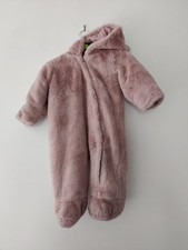 Matalan Faux Fur Snowsuit 6-9