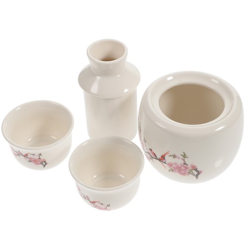 Set white ceramic drinking - 1,